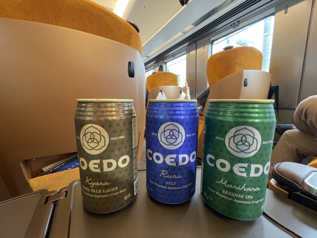 COEDOビール3種