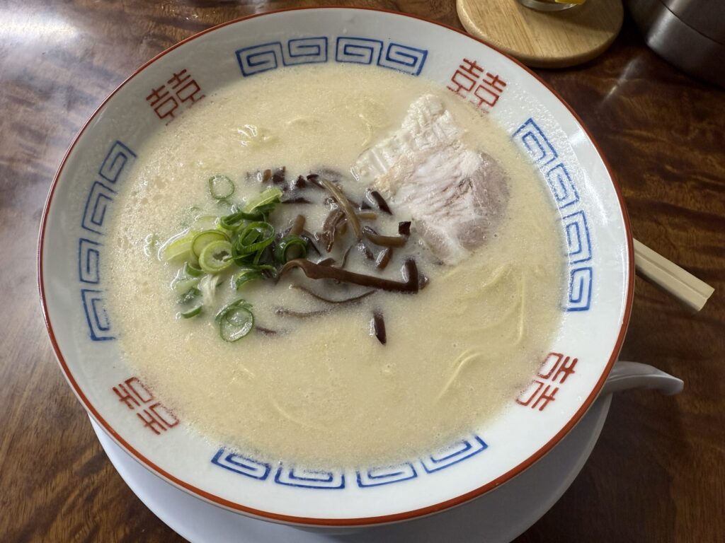 とんこつラーメン＠博多元気一杯