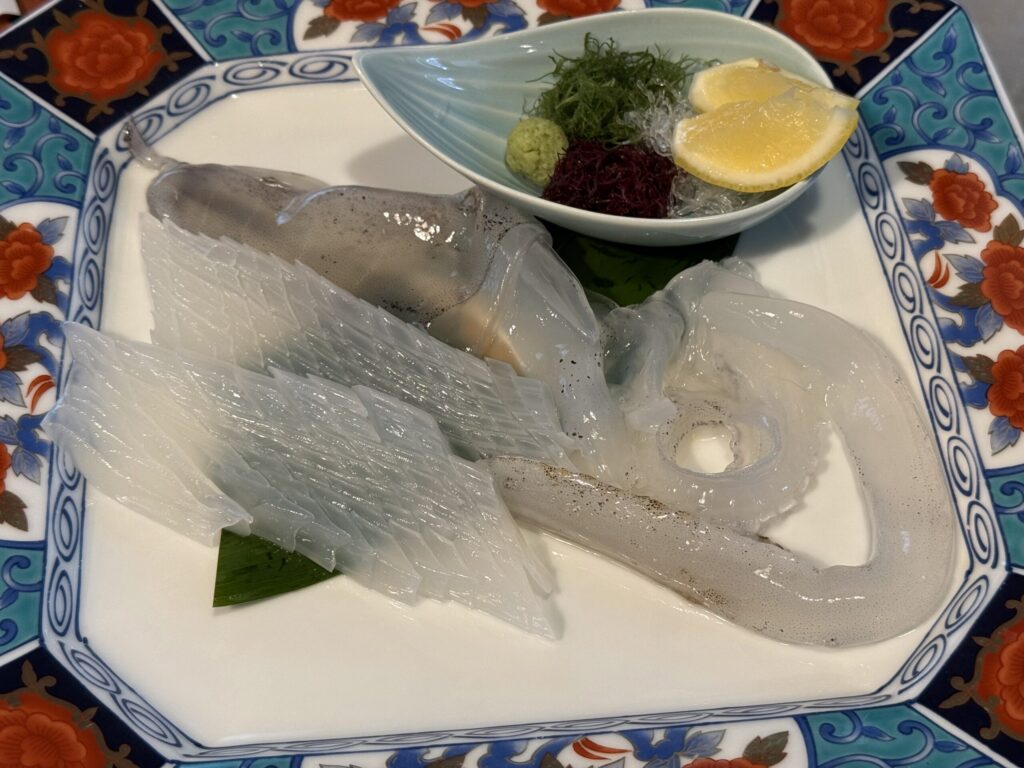 いか活造り定食＠河太郎